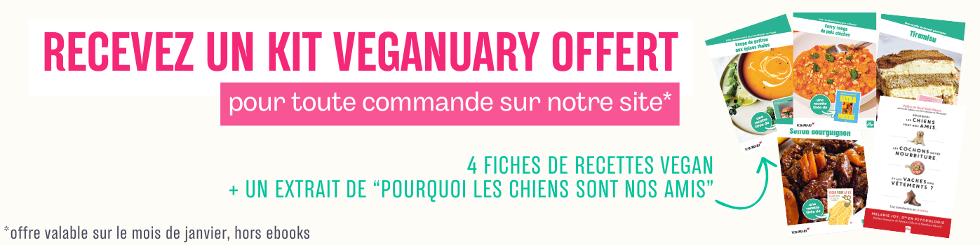 Kit Veganuary offert pour toute commande