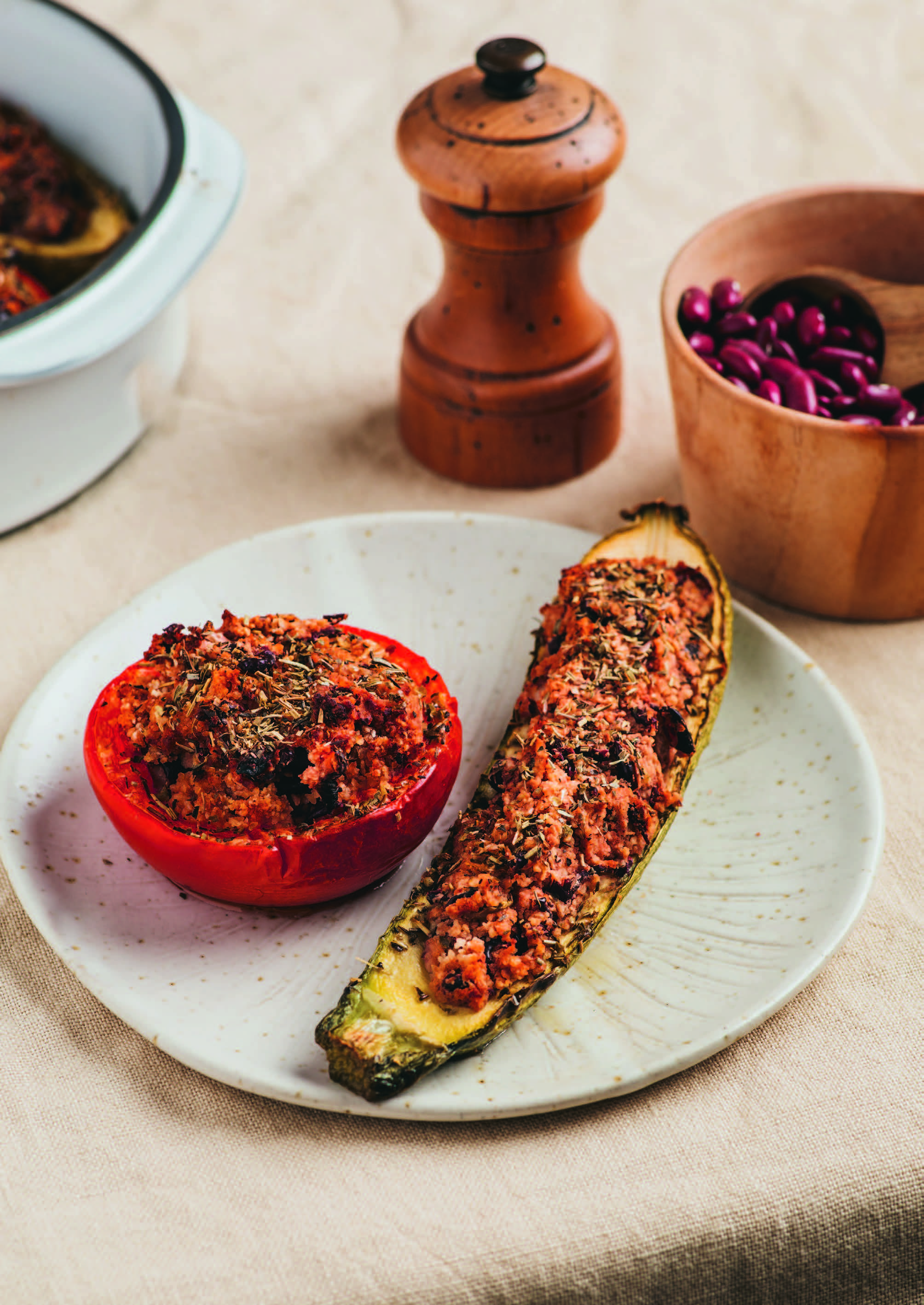 Haricots : nutrition, bien être et une recette simple de légumes farcis