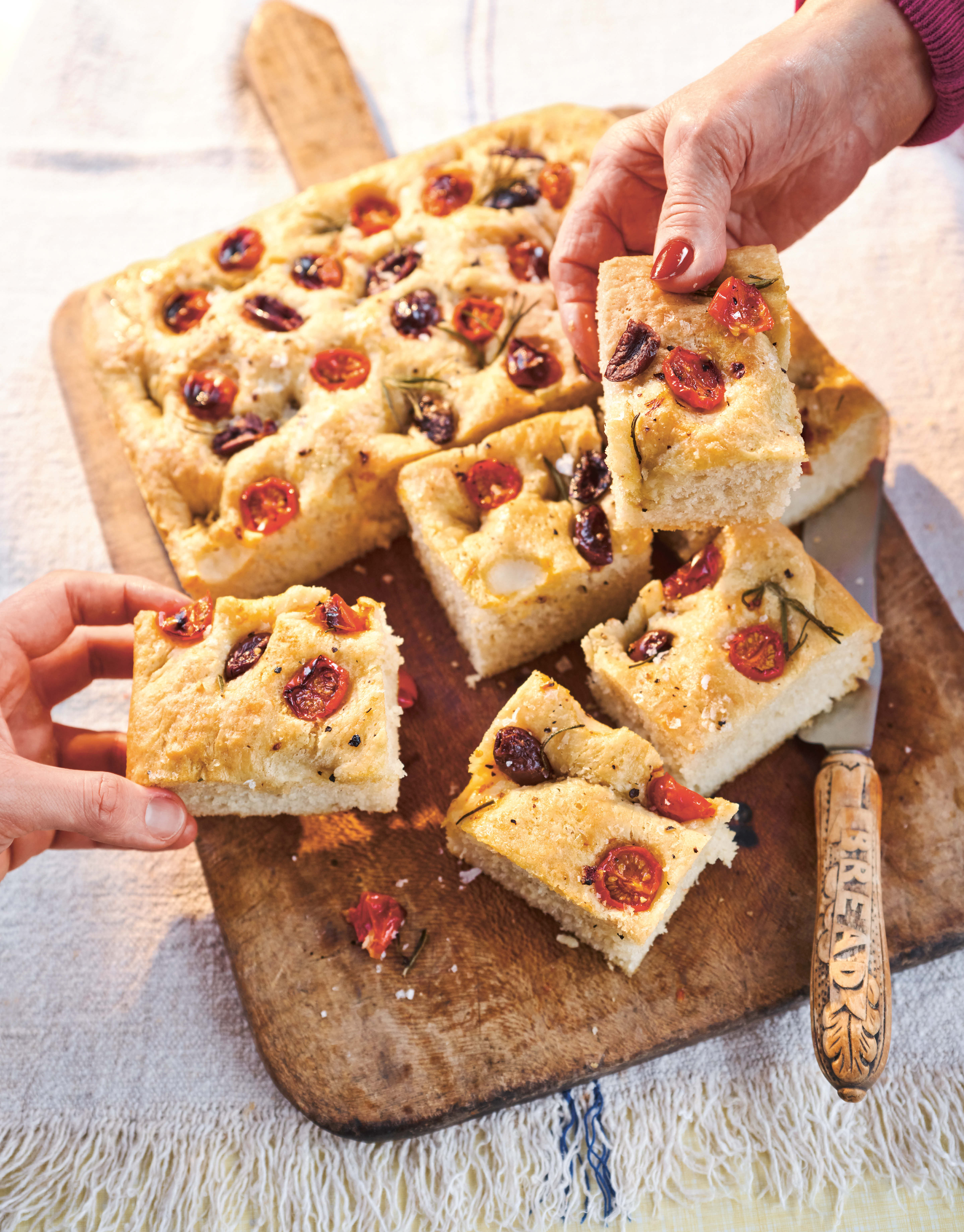 Recette de focaccia maison moelleuse : la focaccia italienne de Nonna