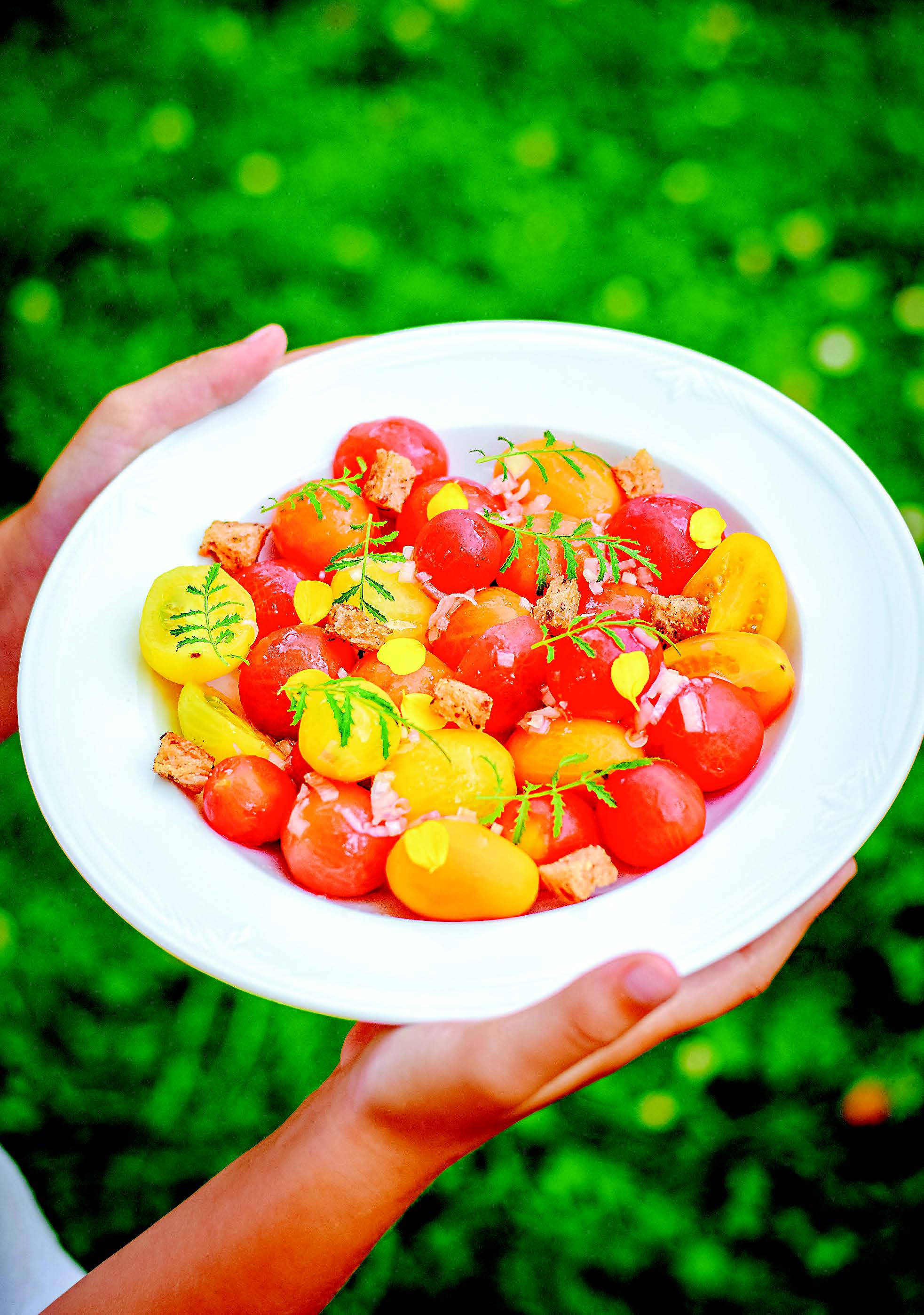 UNE NOUVELLE FACON DE FAIRE SA SALADE DE TOMATES !