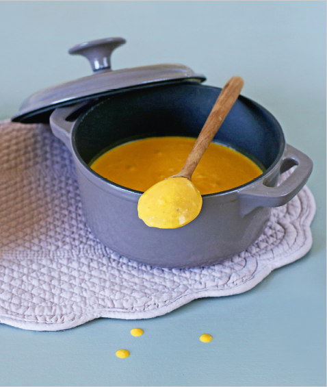 Velouté de butternut au lait de coco et gingembre : la recette réconfortante de l'automne