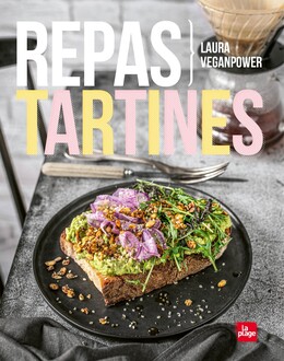 Repas tartines - Laura VeganPower - La Plage