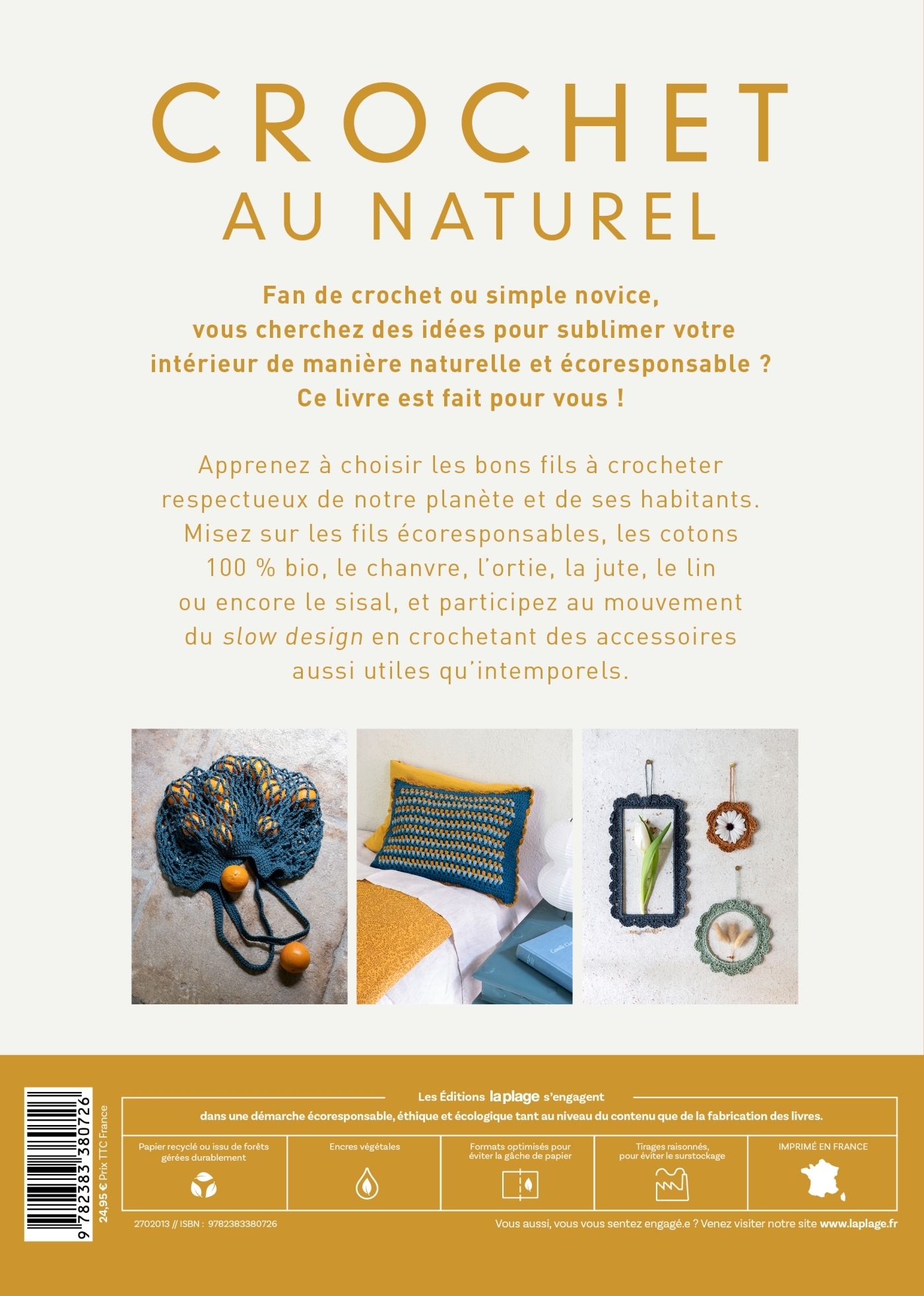 Crochet au naturel - - Charlotte Vannier (EAN13 : 9782383381921